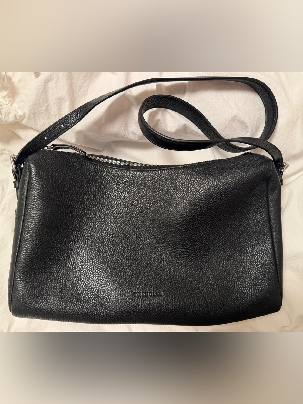 Brand New The Horse Lottie Handbag in Black Leather